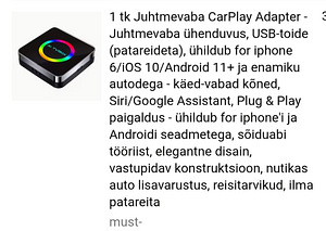 Carplay (3 фото из 3)