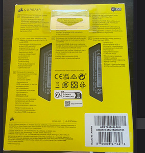 Corsair Vengeance RGB 32GB (2×16GB) DDR5-6000 CL30 – avamata (2 foto / 2)