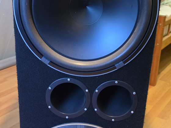 Subwoofer kast koos elementiga (Hertz)