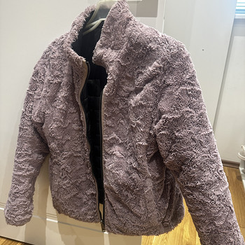 The North Face двусторонняя куртка для девочки 152