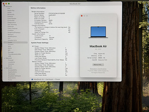 Apple Macbook Air 13 M2 8/256GB серый космос INT. Аккум. 100% CC11 (6 фото из 7)