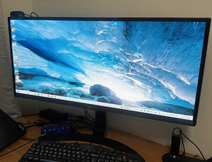 UltraWide monitor LG 34WL750-B (34 tolli, IPS, UltraWide QHD (1 foto / 3)