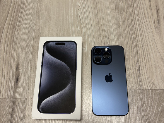 Apple Iphone 15 Pro 256gb Blue Titanium