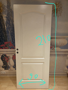 Межкомнатная дверь 4 штуки за 20 евро (1 фото из 2)
