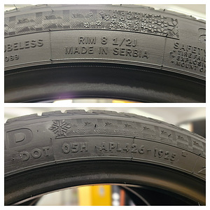 255 35 R 19 Crosswind Grip Peak Winter ( made by Michelin ) (3 foto / 4)
