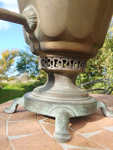Samovar, pööningu leid, vana (7 foto / 9)