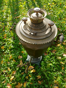 Samovar, pööningu leid, vana (9 foto / 9)