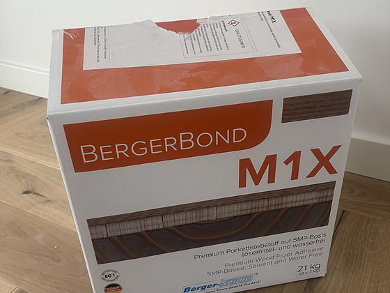 Bergerbond m1x клей для паркета (всего около 12 кг)