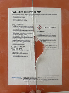 Bergerbond m1x parketiliim (kokku ca 12kg) (4 foto / 5)