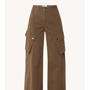 Новые брюки-карго Weekend Max Mara Elvy - коричневые