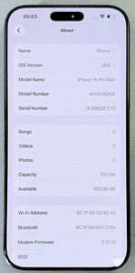 Apple iPhone 16 Pro Max Black 512GB heas korras (7 foto / 8)