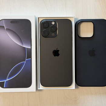 Apple iPhone 16 Pro Max Black 512GB heas korras