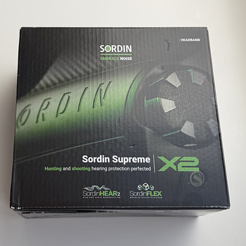 SORDIN Supreme X2 Earmuff Black