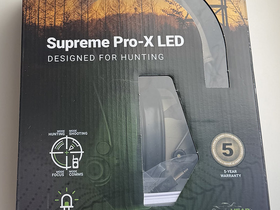 Sordin Supreme Pro-X LED Headband Camo GEL