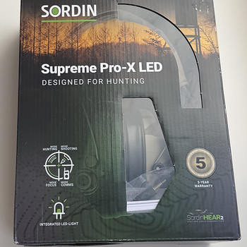 Sordin Supreme Pro-X LED Headband Camo GEL