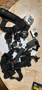 Go pro Hero 4 + palju lisatarvikuid + 2 akut (4 foto / 8)