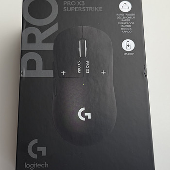 Logitech PRO X3 Superstrike Wireless , Midnight Black