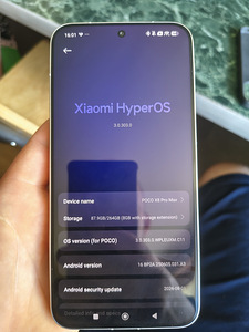 Poco X8 Pro Max 256GB ROM 12GB RAM (1 foto / 10)
