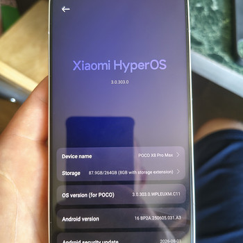 Poco X8 Pro Max 256GB ROM 12GB RAM