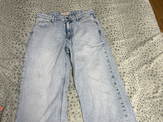 Джинсы широкие AMISU Jeans Co, EU 40 / L, светло-голубые