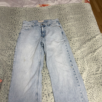 Джинсы широкие AMISU Jeans Co, EU 40 / L, светло-голубые