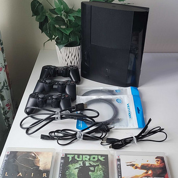 Playstation 3 Super Slim Jailbreak/HEN + Controllers + Games
