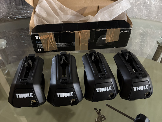 Thule Evo Raised Rail 710410 ножки багажника на крышу для рейлингов