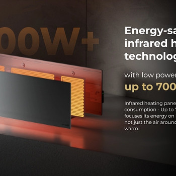 AENO Premium Eco Smart Heater AGH0005S 700 W infrapuna kütte