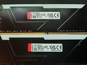 Kingston FURY RGB 32GB 3600MHz DDR4 CL18 X2 (64GB) (3 фото из 3)