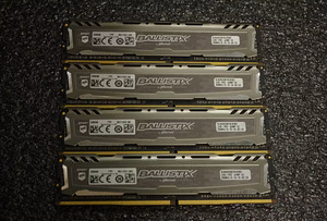 Crucial Ballistix Sport DDR4 16GB 4x4GB 2666Mhz (1 foto / 3)