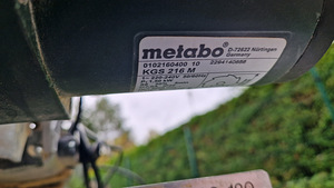 Järkamissaag Metabo KGS 216M (3 foto / 3)
