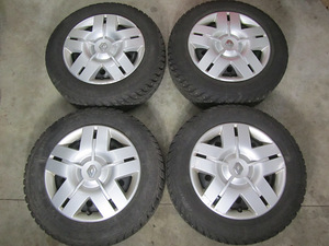 Renault R15 5x108 veljed, 7 mm naastrehvid, ilukilbid (1 foto / 9)