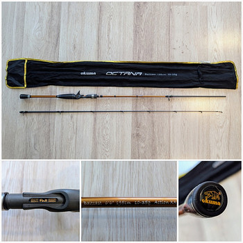 Okuma Octana Baitcast ritv, 1,95 m, 10–35 g