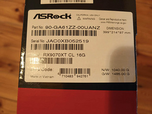 Videokaart AMD ASRock RX 9070 XT Challenger 16GB (5 foto / 5)