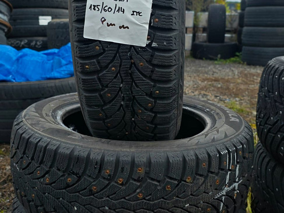 Шины R14 185 60 14 около 8 мм, 2 шт.