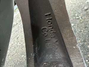 17" Honda originaalveljed 5x114,3 + suverehvid 225/45/17 (8 foto / 9)