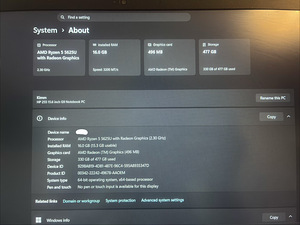 Hp 255 15.6inch G9 NoteBook+ komplekt (6 foto / 6)