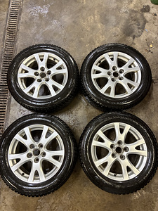5x114.3 16” Mazda veljed & Continental Ice Contact 3 rehvid (3 foto / 10)
