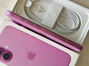 Apple iPhone 16 Pink 128GB nagu uus! Aku 93% (2 foto / 8)