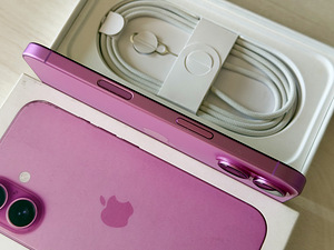 Apple iPhone 16 Pink 128GB nagu uus! Aku 93% (3 foto / 8)