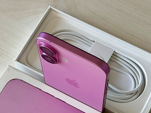 Apple iPhone 16 Pink 128GB nagu uus! Aku 93% (4 foto / 8)