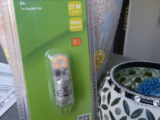 Led лампочка 21W G4 14mm 40mm Ra 95