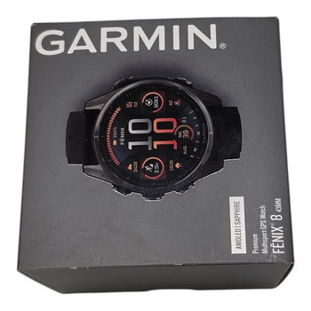 Смарт часы Garmin Fenix 8 43mm + чек + коробка