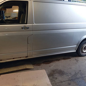 Vw transporter t5 long küljerauad