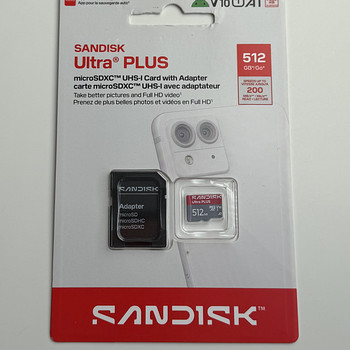 SanDisk Ultra PLUS MicroSD 512GB 200MB/s