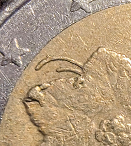 2005 finland 2 eurot. Defektne. (3 foto / 9)