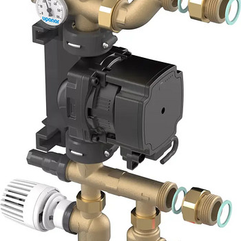 Uponor Fluvia T pumbagrupp Push-23-B-W