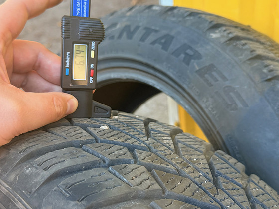 Ламельные шины 205/55R16 6–7 мм DOT2024