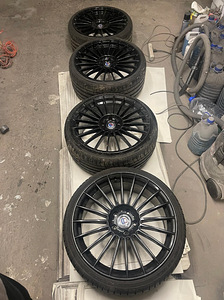 20" Alpina replica BMW veljed + uued suverehvid 5x120 (1 foto / 10)