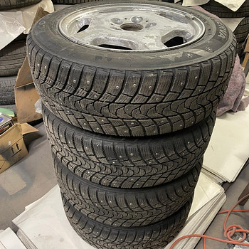 16" MB Mercedes диски 5x112 зимние шины шипованные шины новые